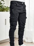 Heren cargo slim jeans