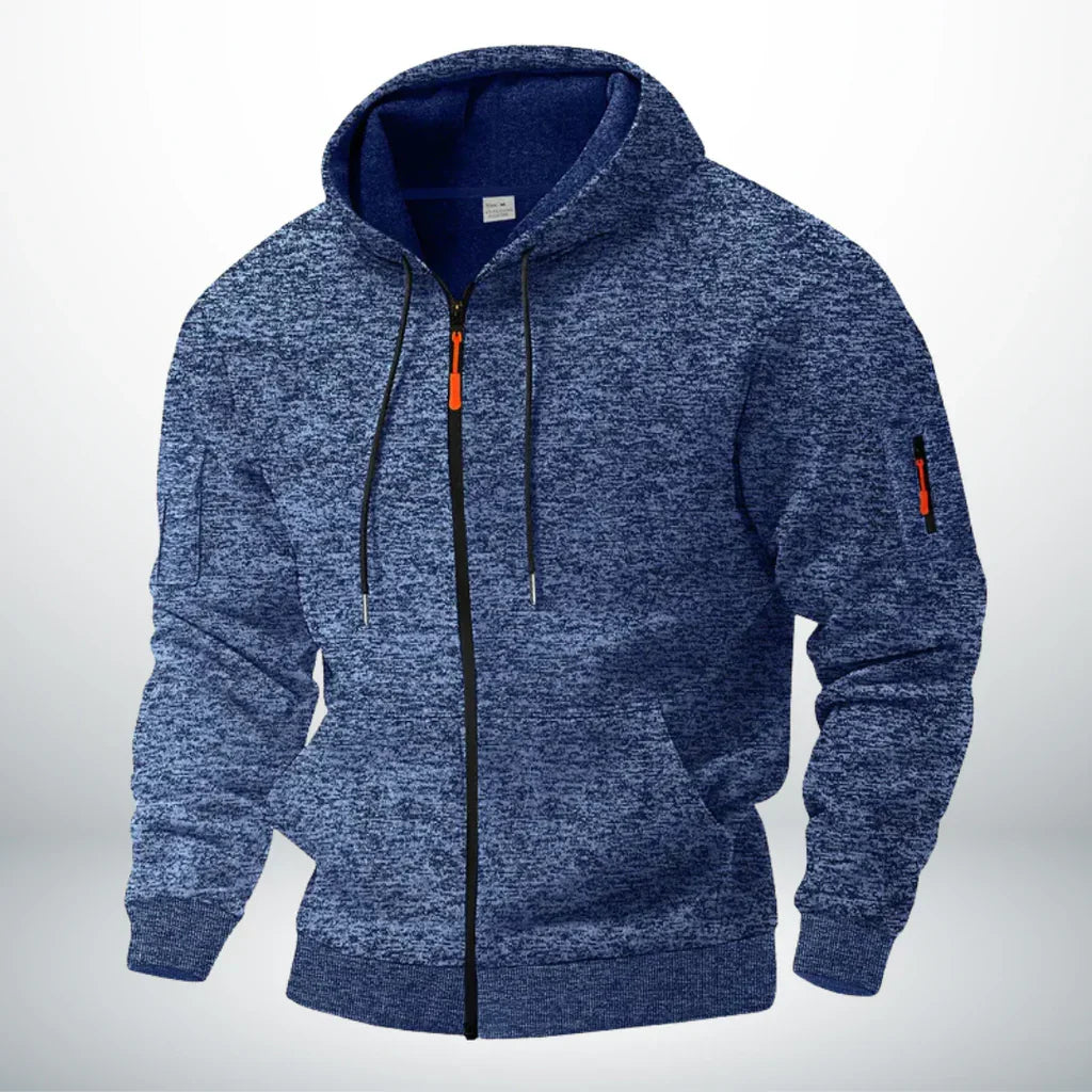 Thermische Fleece Jas met Rits voor Mannen