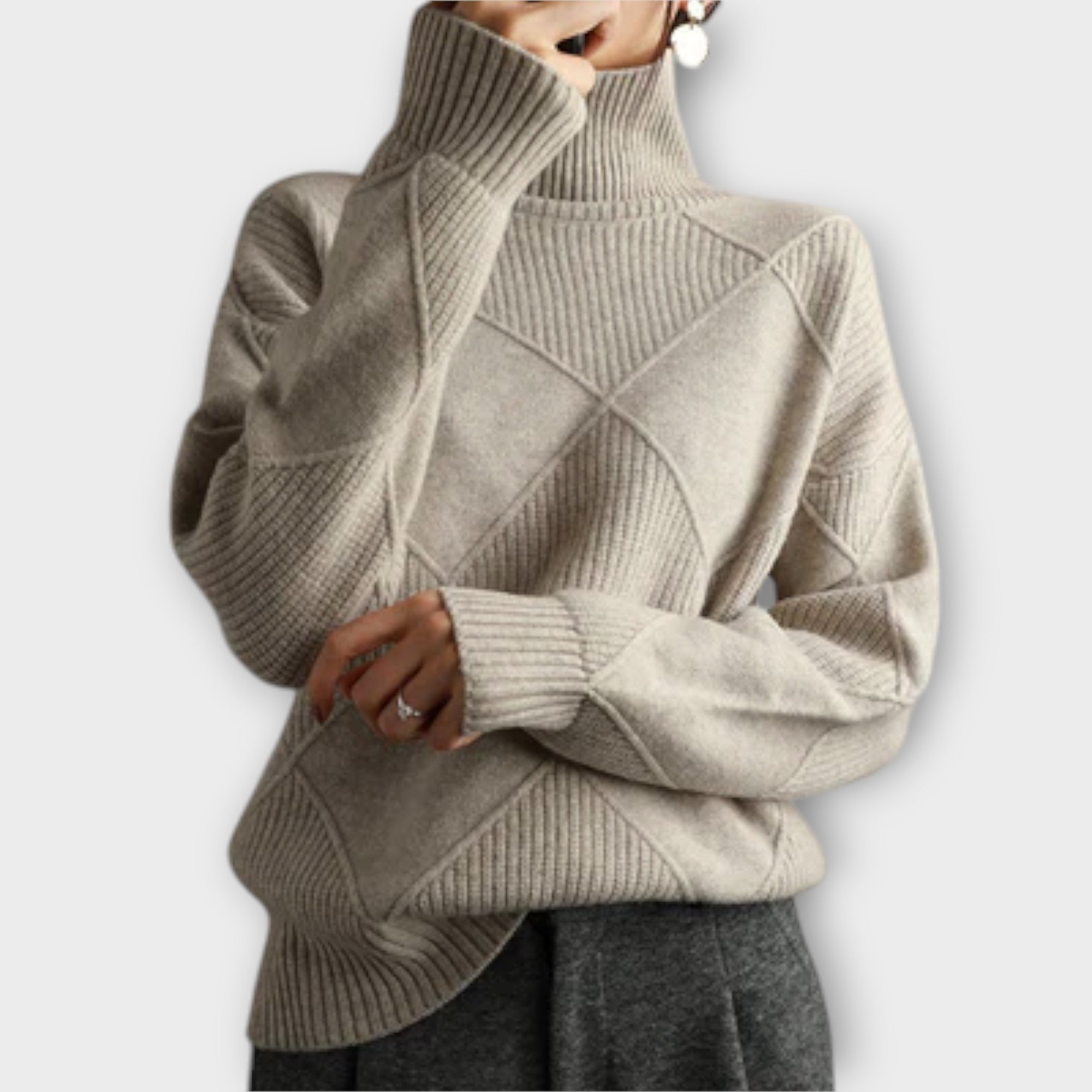 Melanie - Cosy Turtleneck Jumper