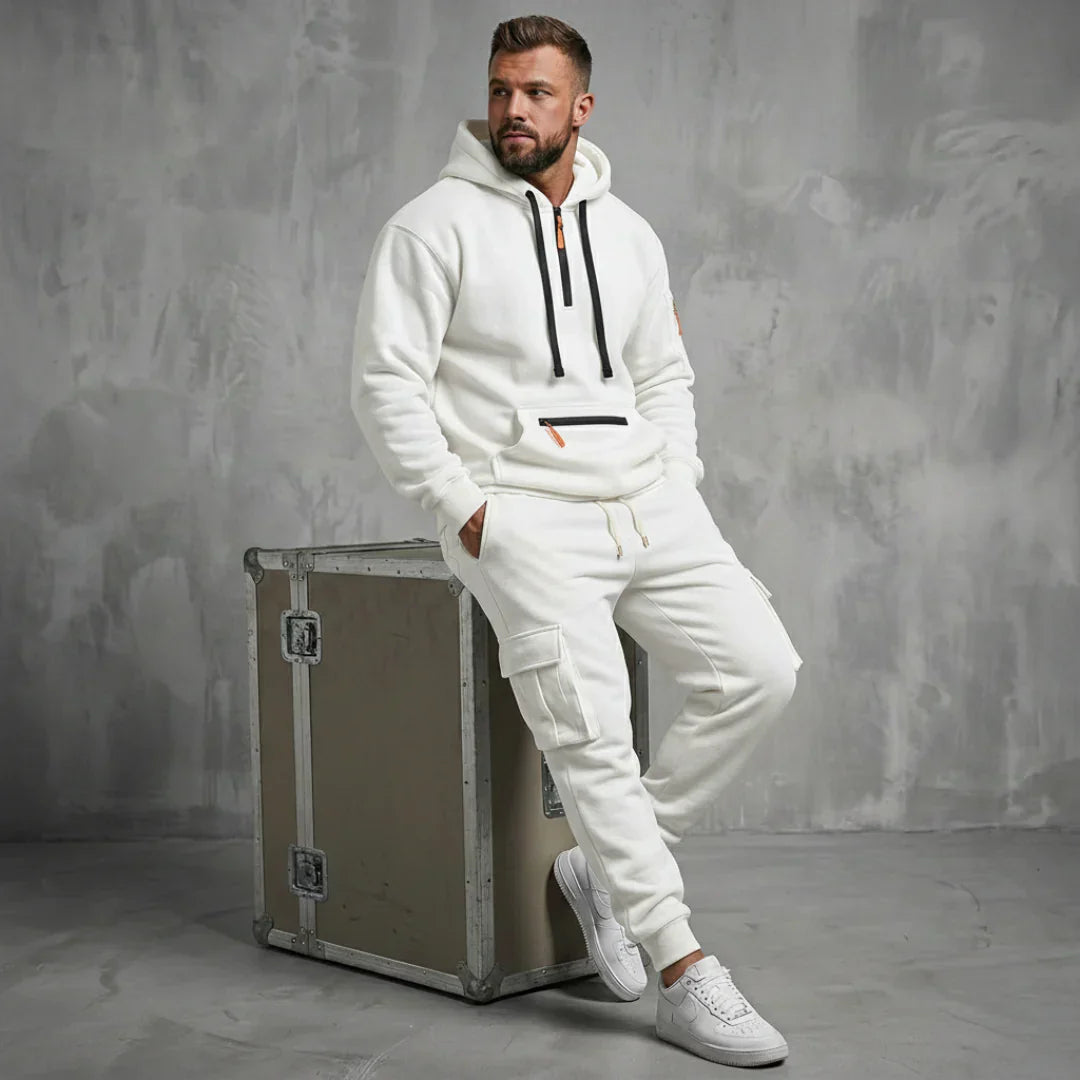 Thermisch hoodie- en joggingensemble voor heren