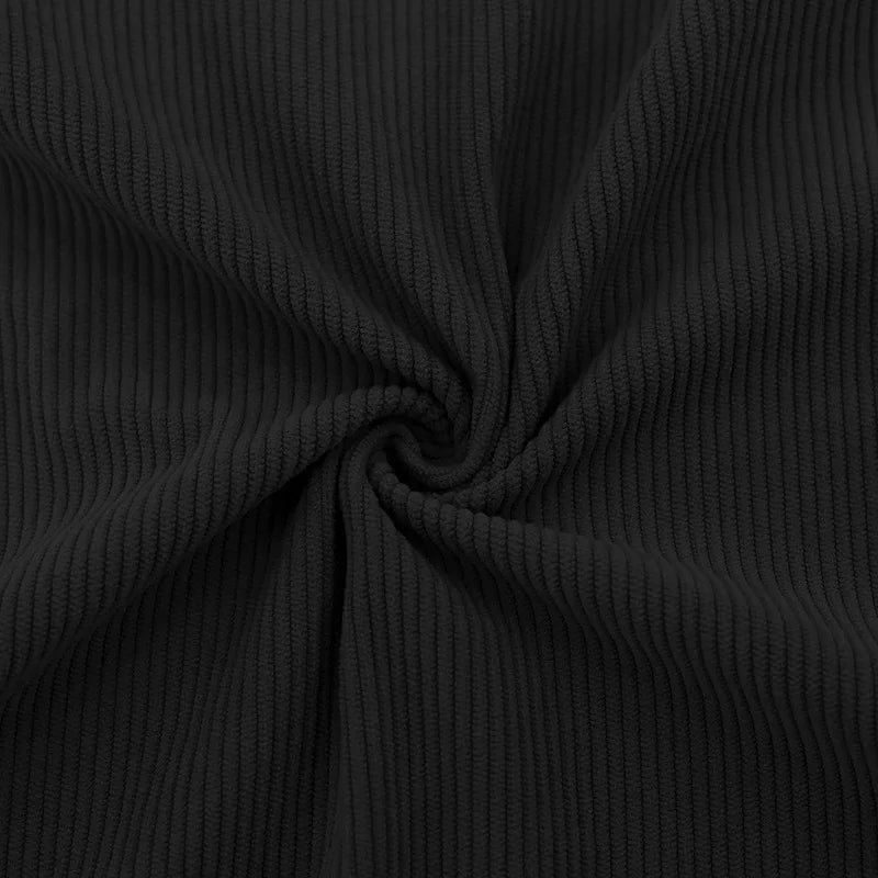 Sweatshirt van corduroy met kleurblokken voor heren