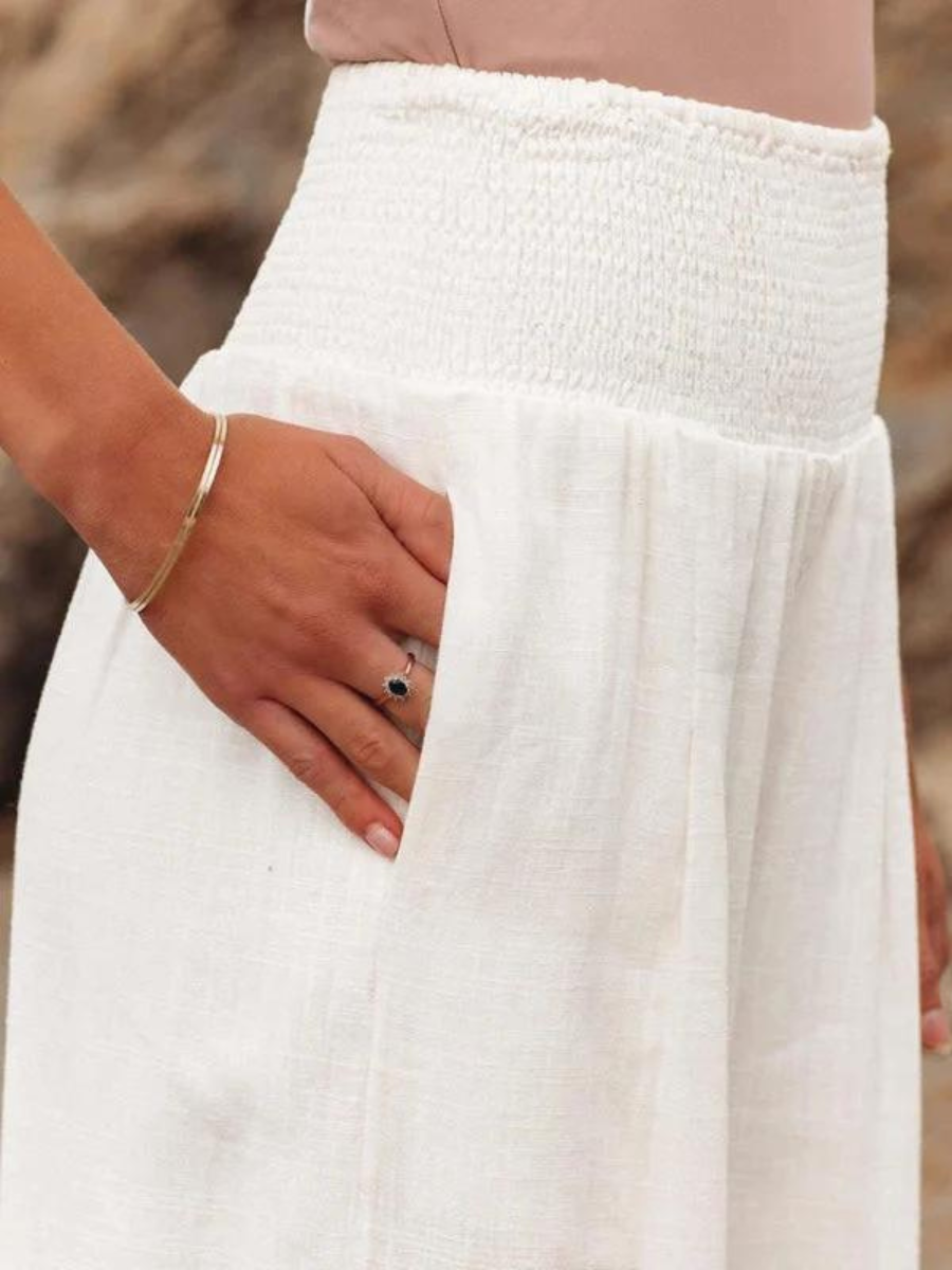 Aileen™ | Brede Strandbroek