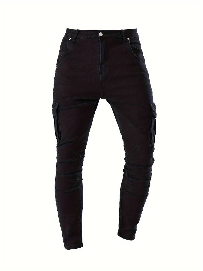 Heren cargo slim jeans