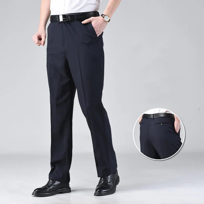 Elegante hoge taille broek voor heren
